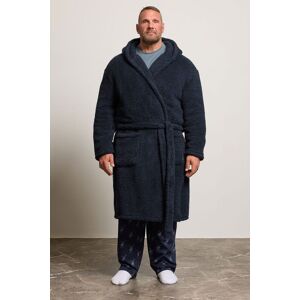 BadRhino Men's Borg Dressing Gown in Dark Navy Size: 4XL Dark Navy 4XL BadRhino Men's Borg Dressing Gown in Dark Navy Size: 4XL Dark Navy 4XL