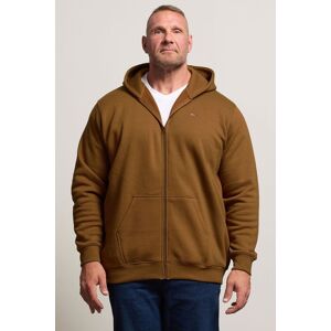 BadRhino Men's Zip Through Hoodie in Brown Size: Large Brown L BadRhino Men's Zip Through Hoodie in Brown Size: Large Brown L