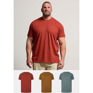 BadRhino Men's 3 Pack Core T-Shirts in Blue Size: 1XL Blue 1XL BadRhino Men's 3 Pack Core T-Shirts in Blue Size: 1XL Blue 1XL