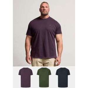 BadRhino Men's 3 Pack Core T-Shirts in Dark Navy Size: 4XL Dark Navy 4XL BadRhino Men's 3 Pack Core T-Shirts in Dark Navy Size: 4XL Dark Navy 4XL