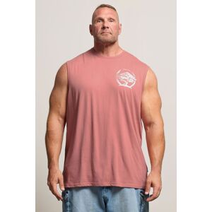 BadRhino Men's Bonzai Graphic Vest Top in Pink Size: 3XL Pink 3XL BadRhino Men's Bonzai Graphic Vest Top in Pink Size: 3XL Pink 3XL