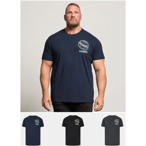 BadRhino Men's 3 Pack Graphic T-Shirts in Black Size: 5-6XL Black 5-6XL BadRhino Men's 3 Pack Graphic T-Shirts in Black Size: 5-6XL Black 5-6XL