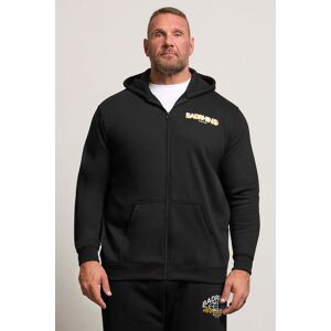 BadRhino Men's Worldwide Zip Through Hoodie in Black Size: 7-8XL Black 7-8XL BadRhino Men's Worldwide Zip Through Hoodie in Black Size: 7-8XL Black 7-8XL