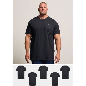 BadRhino Men's 5 Pack Extra Long T-Shirts in Black Size: 2XL Black 2XL BadRhino Men's 5 Pack Extra Long T-Shirts in Black Size: 2XL Black 2XL