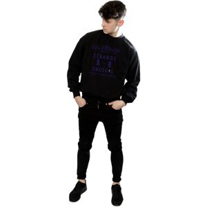 Beetlejuice Men's Strange & Unusual Sweatshirt in Black Size: Small Black S Beetlejuice Men's Strange & Unusual Sweatshirt in Black Size: Small Black S
