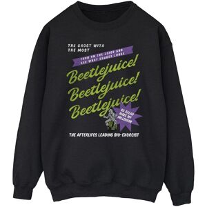 Beetlejuice Men's Make My Millenium Sweatshirt in Black Size: Large Black L Beetlejuice Men's Make My Millenium Sweatshirt in Black Size: Large Black L