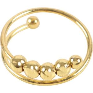 Something Different Anti-Anxiety Fidget Ring in Gold Gold Something Different Anti-Anxiety Fidget Ring in Gold Gold