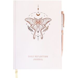 Something Different Daily Reflection Luna Moth Journal in Pale Pink Pale Pink Something Different Daily Reflection Luna Moth Journal in Pale Pink Pale Pink