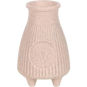 Something Different Greige Ribbed Incense Holder in Cream Cream Something Different Greige Ribbed Incense Holder in Cream Cream