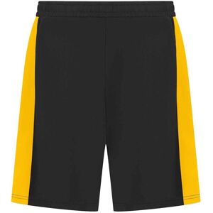 Finden & Hales Men's Knitted Pocket Shorts in Black Size: XS Black XS Finden & Hales Men's Knitted Pocket Shorts in Black Size: XS Black XS