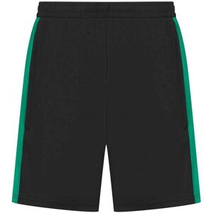 Finden & Hales Men's Knitted Pocket Shorts in Jet Black Size: Medium Jet Black M Finden & Hales Men's Knitted Pocket Shorts in Jet Black Size: Medium Jet Black M