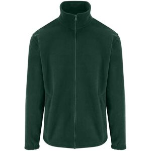 PRO RTX Men's Pro Fleece Jacket in Bottle Green Size: Large Bottle Green L PRO RTX Men's Pro Fleece Jacket in Bottle Green Size: Large Bottle Green L
