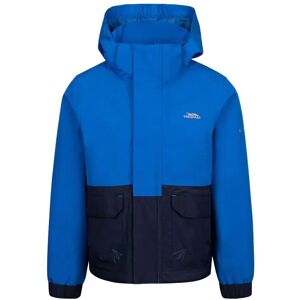 Trespass Boy's Zeppe TP50 Waterproof Jacket in Blue Size: 11-12 Years Blue 11-12 Years Trespass Boy's Zeppe TP50 Waterproof Jacket in Blue Size: 11-12 Years Blue 11-12 Years