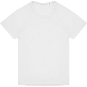 B&C Active T-Shirt in White Size: 7-8 Years White 7-8 Years B&C Active T-Shirt in White Size: 7-8 Years White 7-8 Years