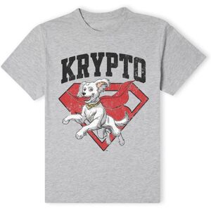 Superman Official Core Krypto T-Shirt - Grey Size: XL Grey XL Superman Official Core Krypto T-Shirt - Grey Size: XL Grey XL