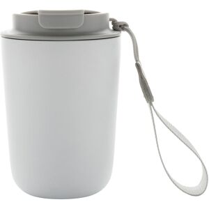 XD Design Cuppa Lanyard Stainless Steel Tumbler in White White XD Design Cuppa Lanyard Stainless Steel Tumbler in White White
