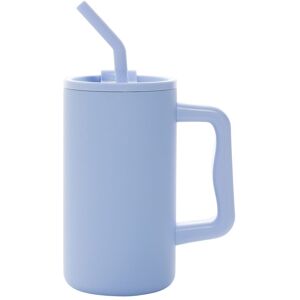 XD Design Cube Stainless Steel 800ml Travel Mug in Light Blue Light Blue XD Design Cube Stainless Steel 800ml Travel Mug in Light Blue Light Blue