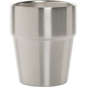 XD Design Clark Double Wall 300ml Cup in Silver Silver XD Design Clark Double Wall 300ml Cup in Silver Silver