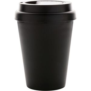 XD Design Coffee Double-Walled Reusable 300ml Cup in Black Black XD Design Coffee Double-Walled Reusable 300ml Cup in Black Black