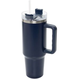 XD Design Peakflow Stainless Steel 1200ml Tumbler in Navy Navy XD Design Peakflow Stainless Steel 1200ml Tumbler in Navy Navy