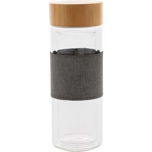 XD Design Impact Borosilicate Glass 360ml Water Bottle in Clear Clear XD Design Impact Borosilicate Glass 360ml Water Bottle in Clear Clear