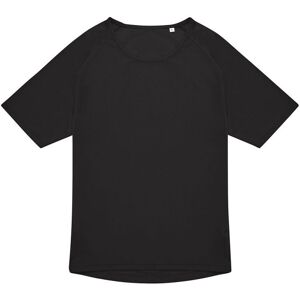B&C Men's Active T-Shirt in Black Size: Small Black S B&C Men's Active T-Shirt in Black Size: Small Black S