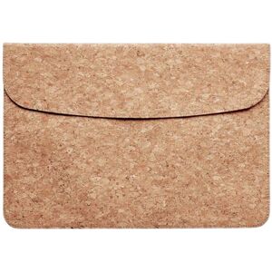 MidOcean Men's Grace Cork Magnetic Closure Laptop Sleeve in Beige Beige One Size MidOcean Men's Grace Cork Magnetic Closure Laptop Sleeve in Beige Beige One Size