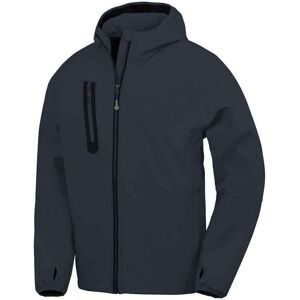 Result Recycled Navy Mens Hooded Soft Shell Jacket - Jacket Result Recycled Navy Mens Hooded Soft Shell Jacket - Jacket