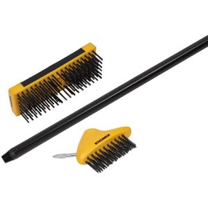 Roughneck Patio & Decking Brush Set 3 Piece Multicolor Roughneck Patio & Decking Brush Set 3 Piece Multicolor