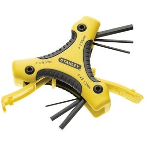 Stanley Metric Triangle Hexagon Key Set, 9 Piece Multicolor Stanley Metric Triangle Hexagon Key Set, 9 Piece Multicolor