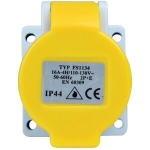 Faithfull Ip44 Panel Socket 16a 110v Multicolor Faithfull Ip44 Panel Socket 16a 110v Multicolor