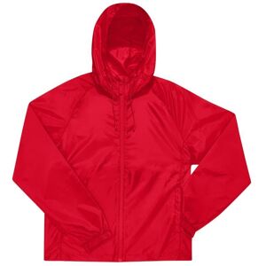 B&C Men's Reset Lined Windbreaker in Red Size: 2XL Red 2XL B&C Men's Reset Lined Windbreaker in Red Size: 2XL Red 2XL