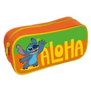Lilo & Stitch Aloha Pencil Case in Orange Orange One Size Lilo & Stitch Aloha Pencil Case in Orange Orange One Size