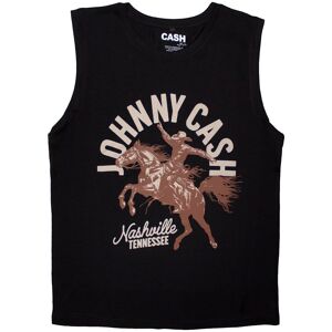 Johnny Cash Men's Nashville Concert Tank Top in Black Size: Large Black L Johnny Cash Men's Nashville Concert Tank Top in Black Size: Large Black L