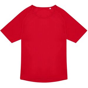 B&C Men's Active T-Shirt in Red Size: 2XL Red 2XL B&C Men's Active T-Shirt in Red Size: 2XL Red 2XL