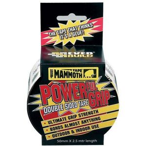 Everbuild Mammoth Powerful Grip Double Sided Tape 50mm x 2.5m Multicolor Everbuild Mammoth Powerful Grip Double Sided Tape 50mm x 2.5m Multicolor