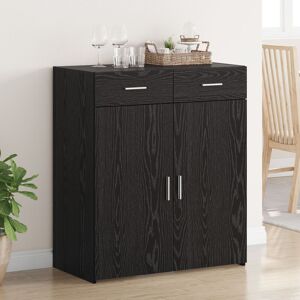 Berkfield Home Storage Cabinet Black Oak 80x42.5x93.5 cm Engineered Wood Black 80x42.5x93.5 cm Berkfield Home Storage Cabinet Black Oak 80x42.5x93.5 cm Engineered Wood Black 80x42.5x93.5 cm