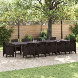 Berkfield Home Garden Table Brown 400x100x73 cm Poly Rattan Size: 400 x 100 x 73 cm Brown 400 x 100 x 73 cm Berkfield Home Garden Table Brown 400x100x73 cm Poly Rattan Size: 400 x 100 x 73 cm Brown 400 x 100 x 73 cm