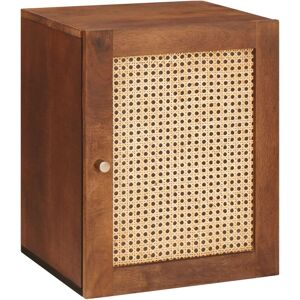 Berkfield Home Bathroom Cabinet with Shelf Wall-mounted with Storage with Door Brown 38 x 33.5 x 48 cm Brown 38 x 33.5 x 48 cm Berkfield Home Bathroom Cabinet with Shelf Wall-mounted with Storage with Door Brown 38 x 33.5 x 48 cm Brown 38 x 33.5 x 48 cm