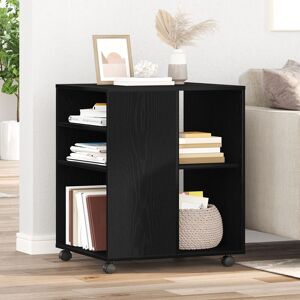 Berkfield Home Storage Cabinet Black Oak 60x53x72, 5 cm Engineered Wood Black Berkfield Home Storage Cabinet Black Oak 60x53x72, 5 cm Engineered Wood Black