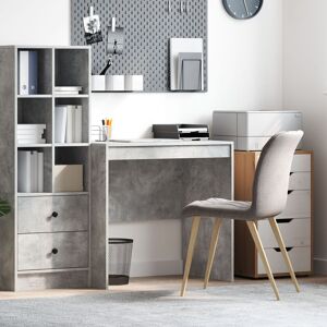 Berkfield Home Desk Concrete Grey 80x50x76 cm Engineered wood Size: 80 x 50 x 76 cm Grey 80 x 50 x 76 cm Berkfield Home Desk Concrete Grey 80x50x76 cm Engineered wood Size: 80 x 50 x 76 cm Grey 80 x 50 x 76 cm