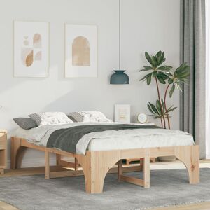 Berkfield Home Floor Bed Frame with Storage Brown 140 x 190 cm Solid pine wood Multicolor 140 x 190 cm Berkfield Home Floor Bed Frame with Storage Brown 140 x 190 cm Solid pine wood Multicolor 140 x 190 cm