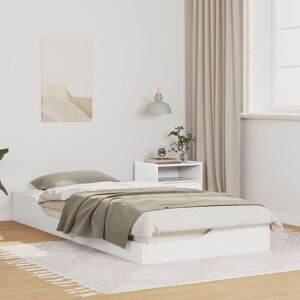 Berkfield Home Floor Bed Frame White 80 x 210 cm Solid pine wood White 80 x 210 cm Berkfield Home Floor Bed Frame White 80 x 210 cm Solid pine wood White 80 x 210 cm