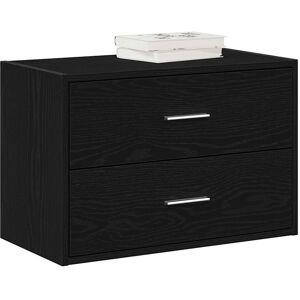 Berkfield Home Cabinet with 2 Drawers Black Oak 60x31x40 cm Engineered Wood Size: 60 x 31 x 40 cm Black 60 x 31 x 40 cm Berkfield Home Cabinet with 2 Drawers Black Oak 60x31x40 cm Engineered Wood Size: 60 x 31 x 40 cm Black 60 x 31 x 40 cm