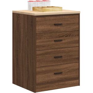 Berkfield Home Garage Storage Cabinet Brown Oak 60x51x85 cm Solid Wood Pine Size: 60 x 51 x 85 cm Brown 60 x 51 x 85 cm Berkfield Home Garage Storage Cabinet Brown Oak 60x51x85 cm Solid Wood Pine Size: 60 x 51 x 85 cm Brown 60 x 51 x 85 cm