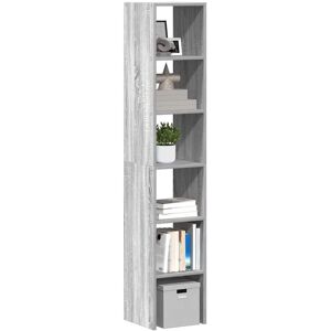 Berkfield Home Bookcases 2 pcs Stackable Grey Sonoma 30x30x80 cm Engineered Wood Size: 30 x 30 x 80 cm Grey 30 x 30 x 80 cm Berkfield Home Bookcases 2 pcs Stackable Grey Sonoma 30x30x80 cm Engineered Wood Size: 30 x 30 x 80 cm Grey 30 x 30 x 80 cm