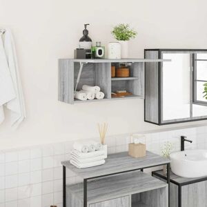 Berkfield Home Bathroom Wall Cabinet Grey Sonoma 60x25x30 cm Engineered Wood Size: 60 x 25 x 30 cm Grey 60 x 25 x 30 cm Berkfield Home Bathroom Wall Cabinet Grey Sonoma 60x25x30 cm Engineered Wood Size: 60 x 25 x 30 cm Grey 60 x 25 x 30 cm