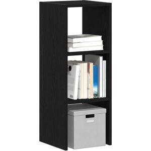 Berkfield Home Bookcase Stackable Black Oak 30x30x80 cm Engineered Wood Size: 30 x 30 x 80 cm Black 30 x 30 x 80 cm Berkfield Home Bookcase Stackable Black Oak 30x30x80 cm Engineered Wood Size: 30 x 30 x 80 cm Black 30 x 30 x 80 cm