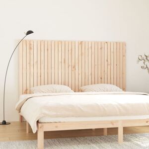 Berkfield Home Wall Headboard 204x3x110 cm Solid Wood Pine in Brown Size: 204 x 3 x 110 cm Brown 204 x 3 x 110 cm Berkfield Home Wall Headboard 204x3x110 cm Solid Wood Pine in Brown Size: 204 x 3 x 110 cm Brown 204 x 3 x 110 cm