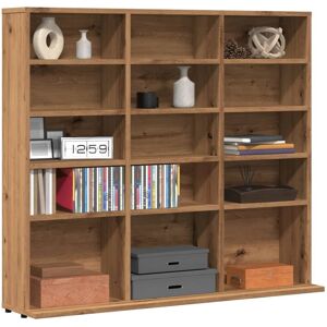 Berkfield Home CD Cabinet Artisan Oak 100x23x89.5 cm Engineered Wood in Brown Brown 100x23x89.5 cm Berkfield Home CD Cabinet Artisan Oak 100x23x89.5 cm Engineered Wood in Brown Brown 100x23x89.5 cm